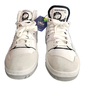 New Balance 650 Angora Pack White Black Lace Up Sneakers BB650RWH Men's 12